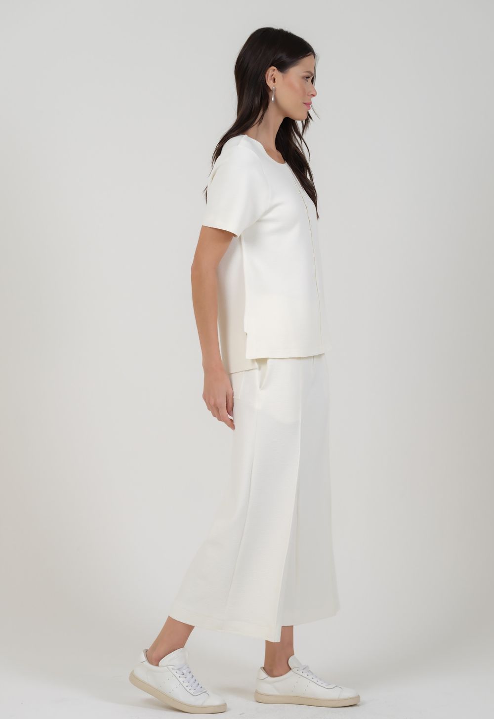 Camiseta Boucle Off White Marisa