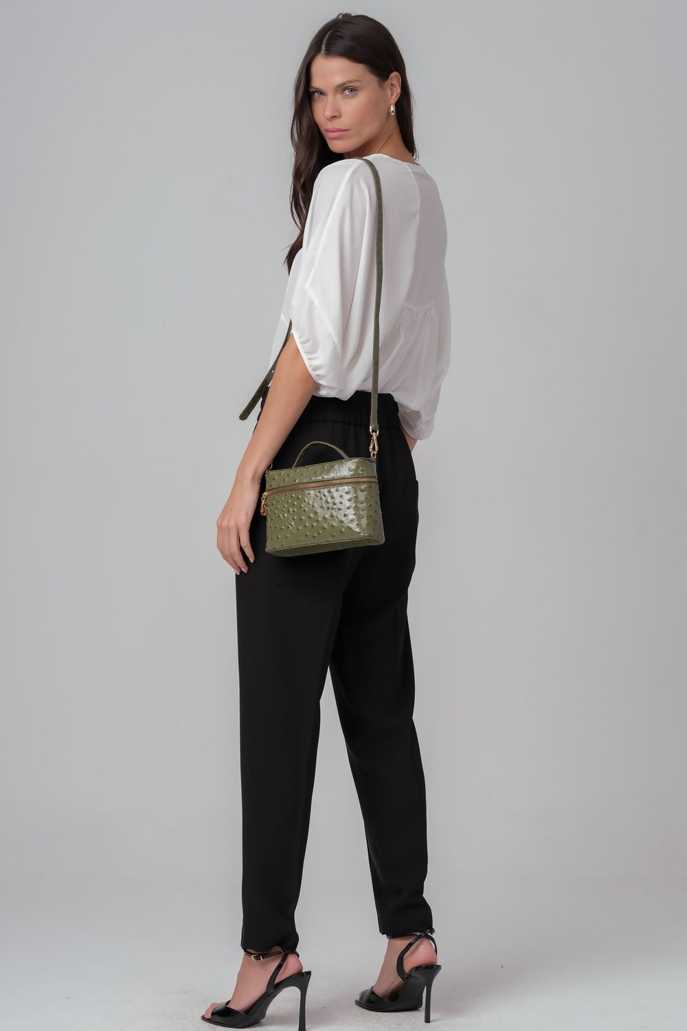 Calça Jogging Viscose Sara Preto 