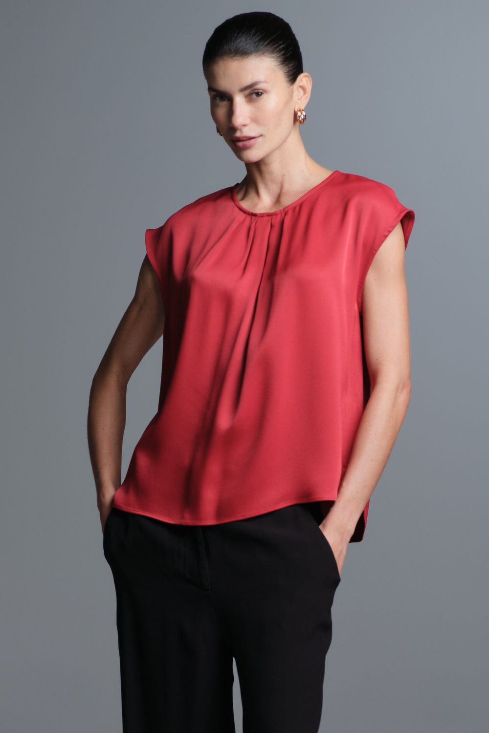 Blusa Crepe Rubi Veronica CB