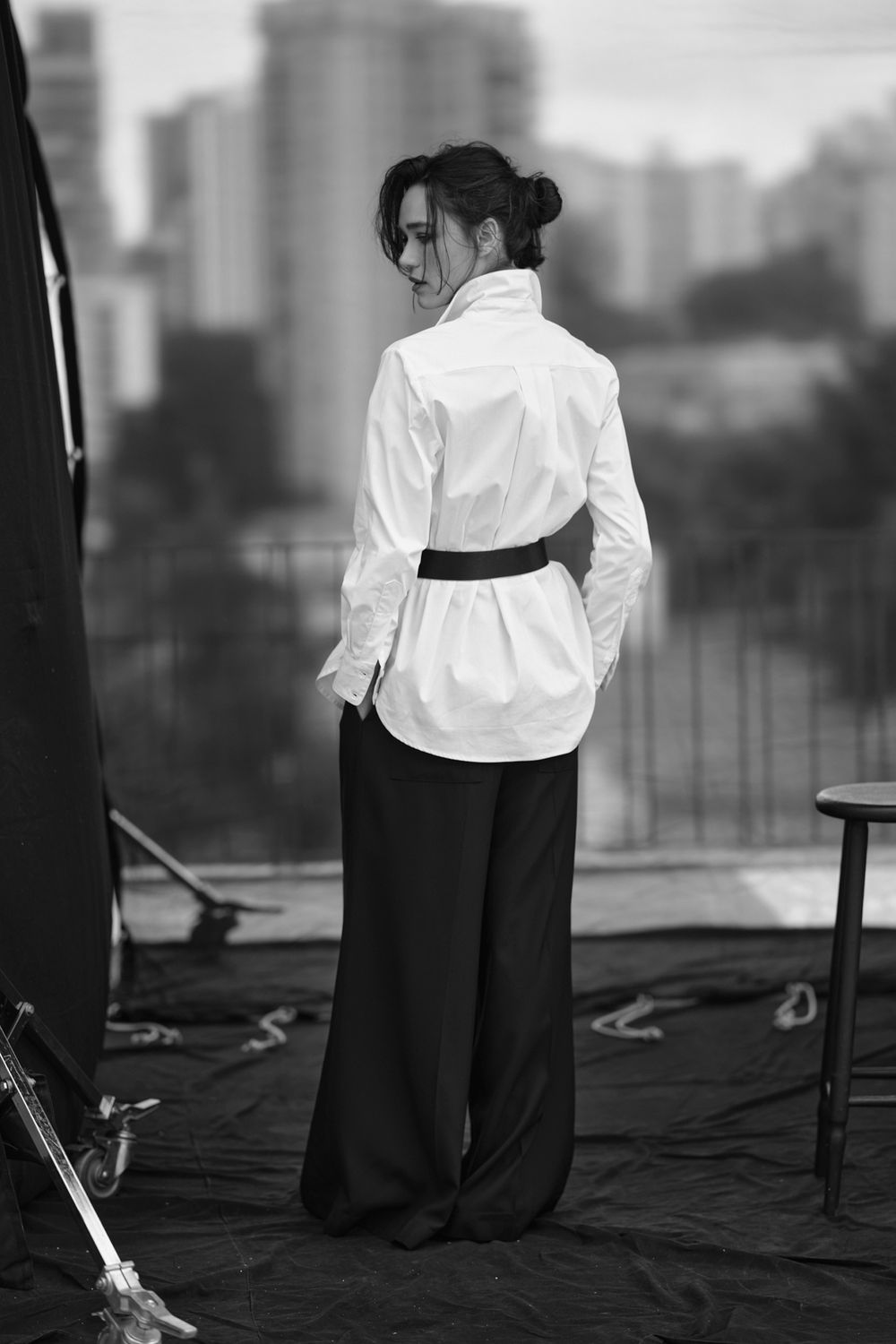 Camisa Tricoline Branco Maite