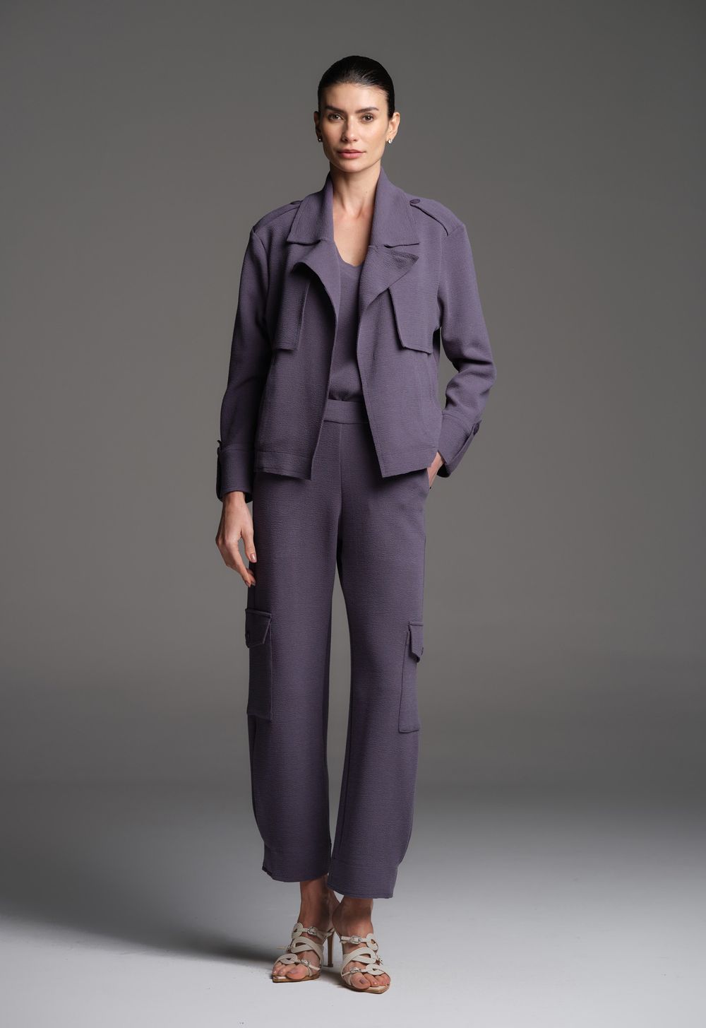 Jaqueta Trench Figo Paula