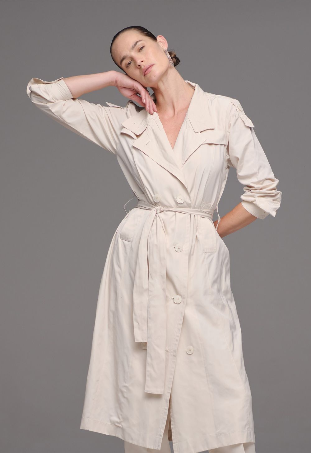 Trench Coat Areia Lia