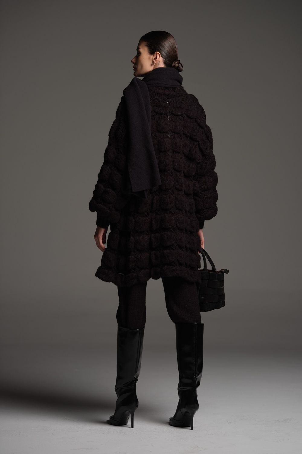 Bolsa Camurça Preto Liz 