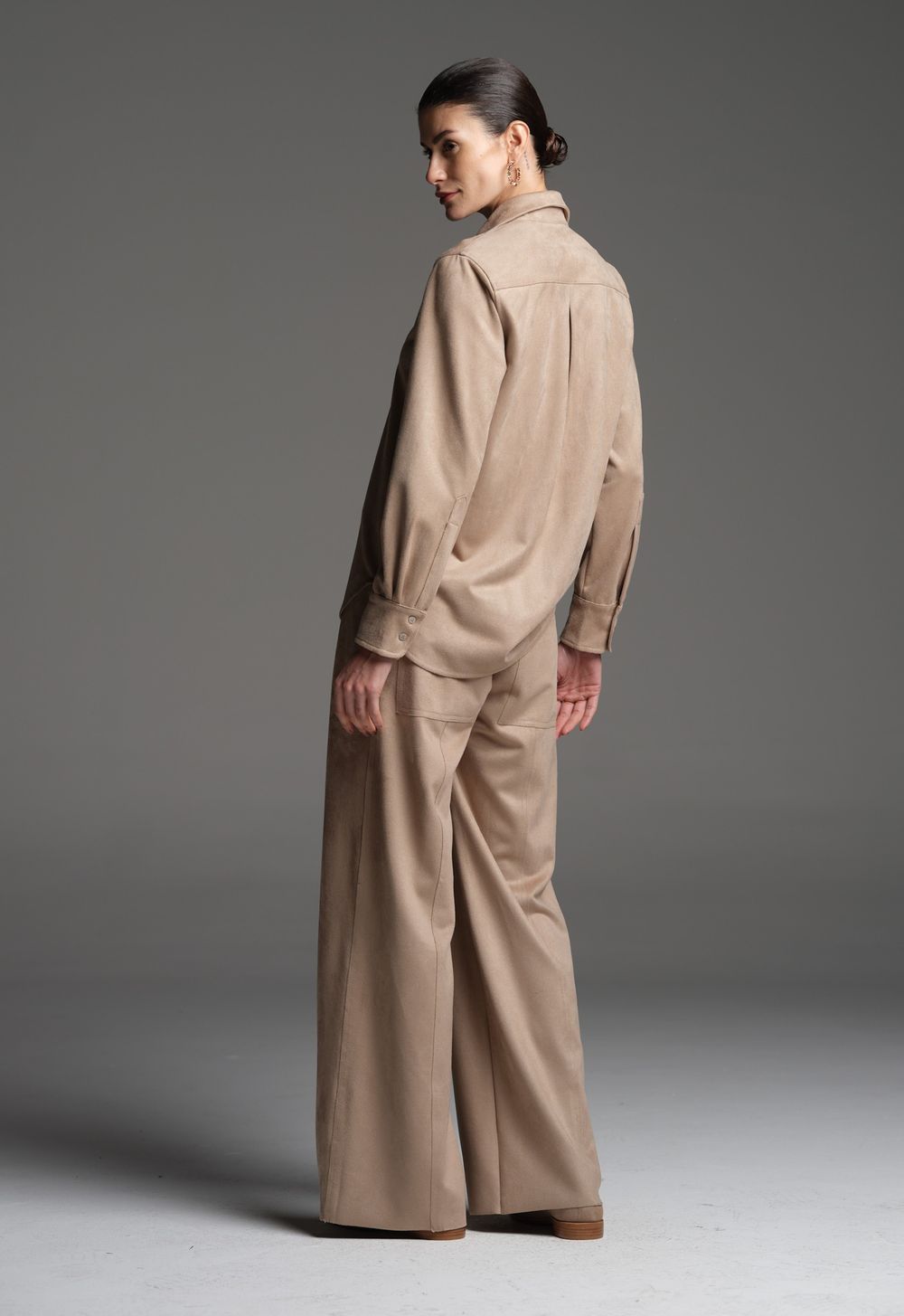 Camisa Suede Fendi Julia
