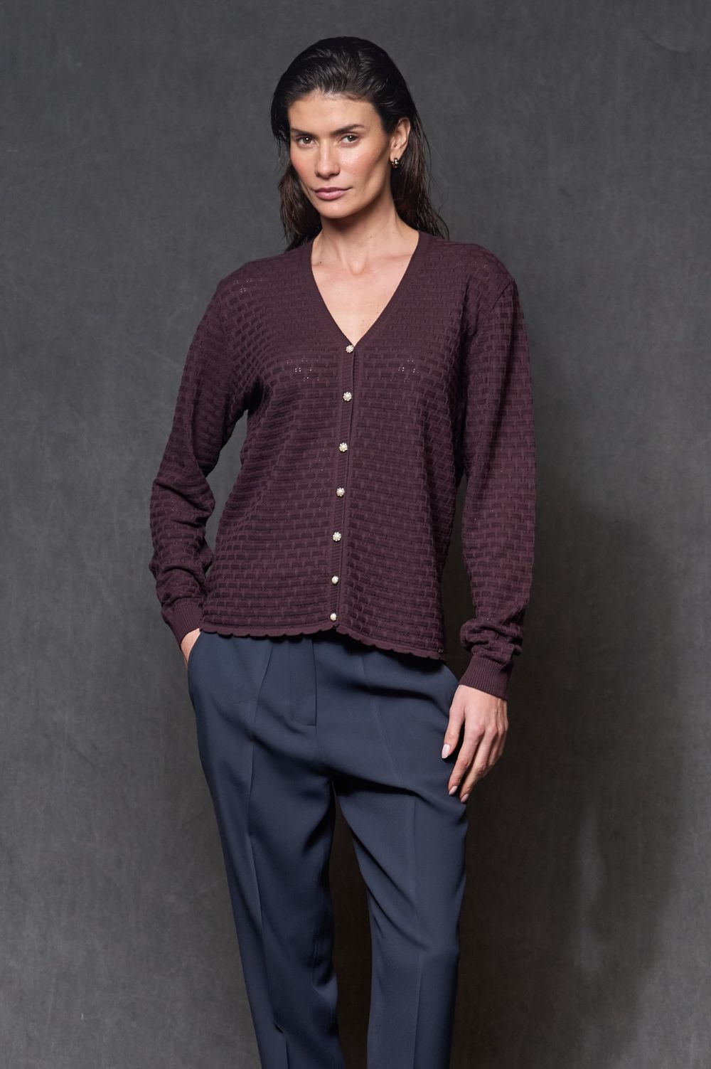 Cardigan Trico Figo Monica