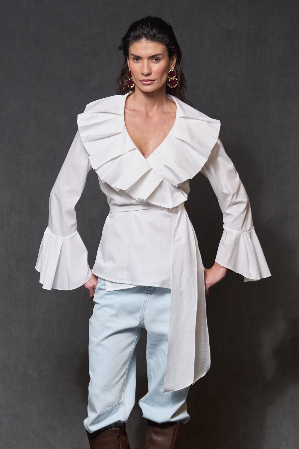 Cachecouer Tricoline Off White Laura