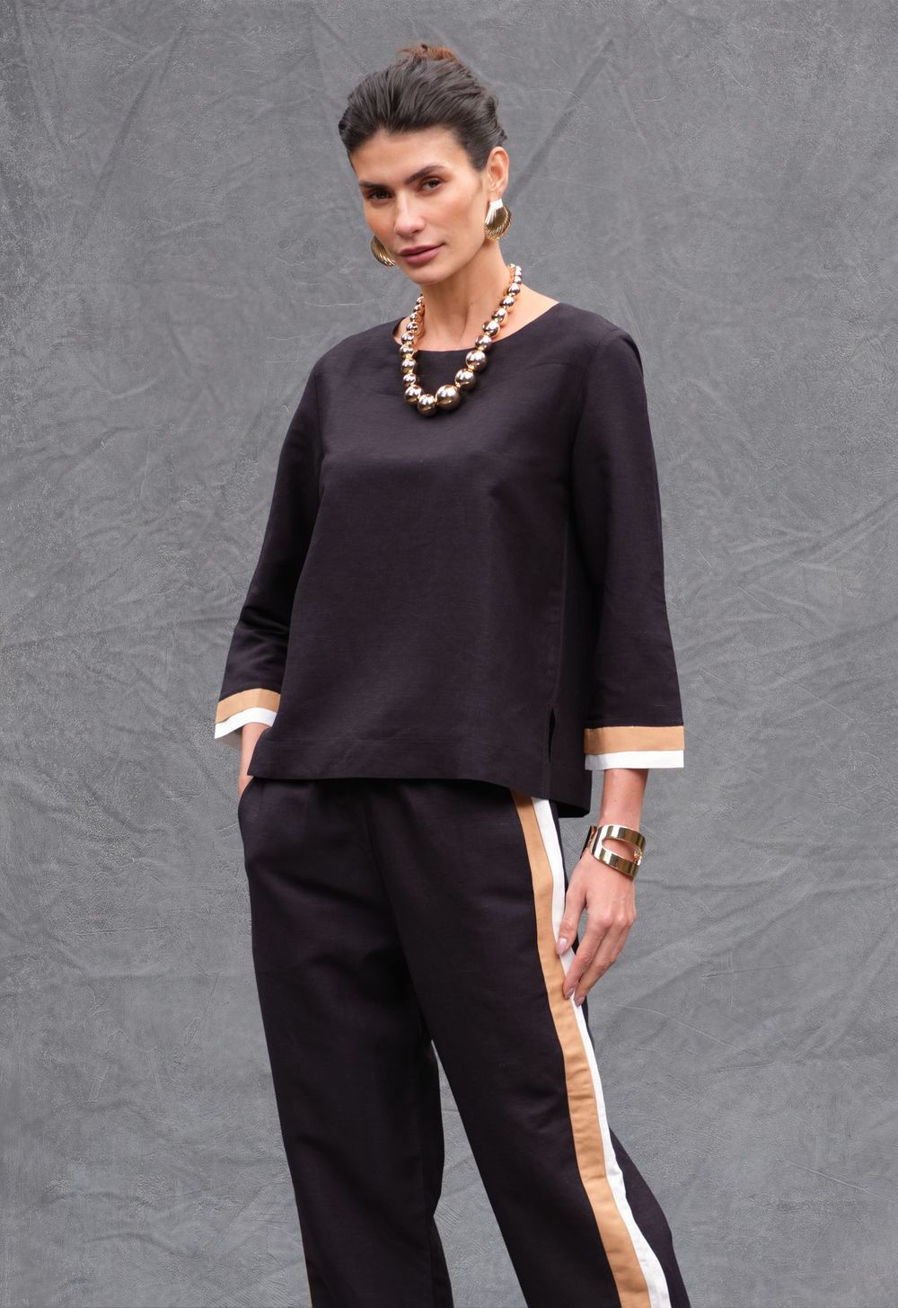 Conjunto Preto Laura