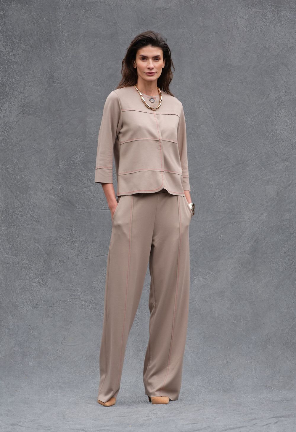 Conjunto Malha Concreto Thais