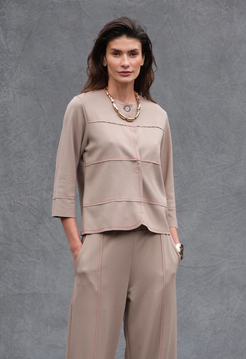 Conjunto Malha Concreto Thais