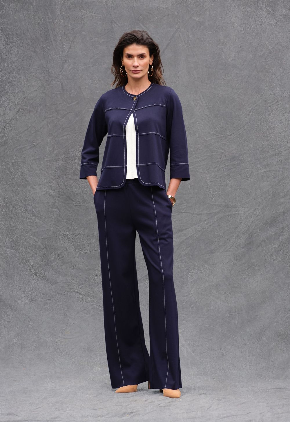 Conjunto Malha Marinho Thais