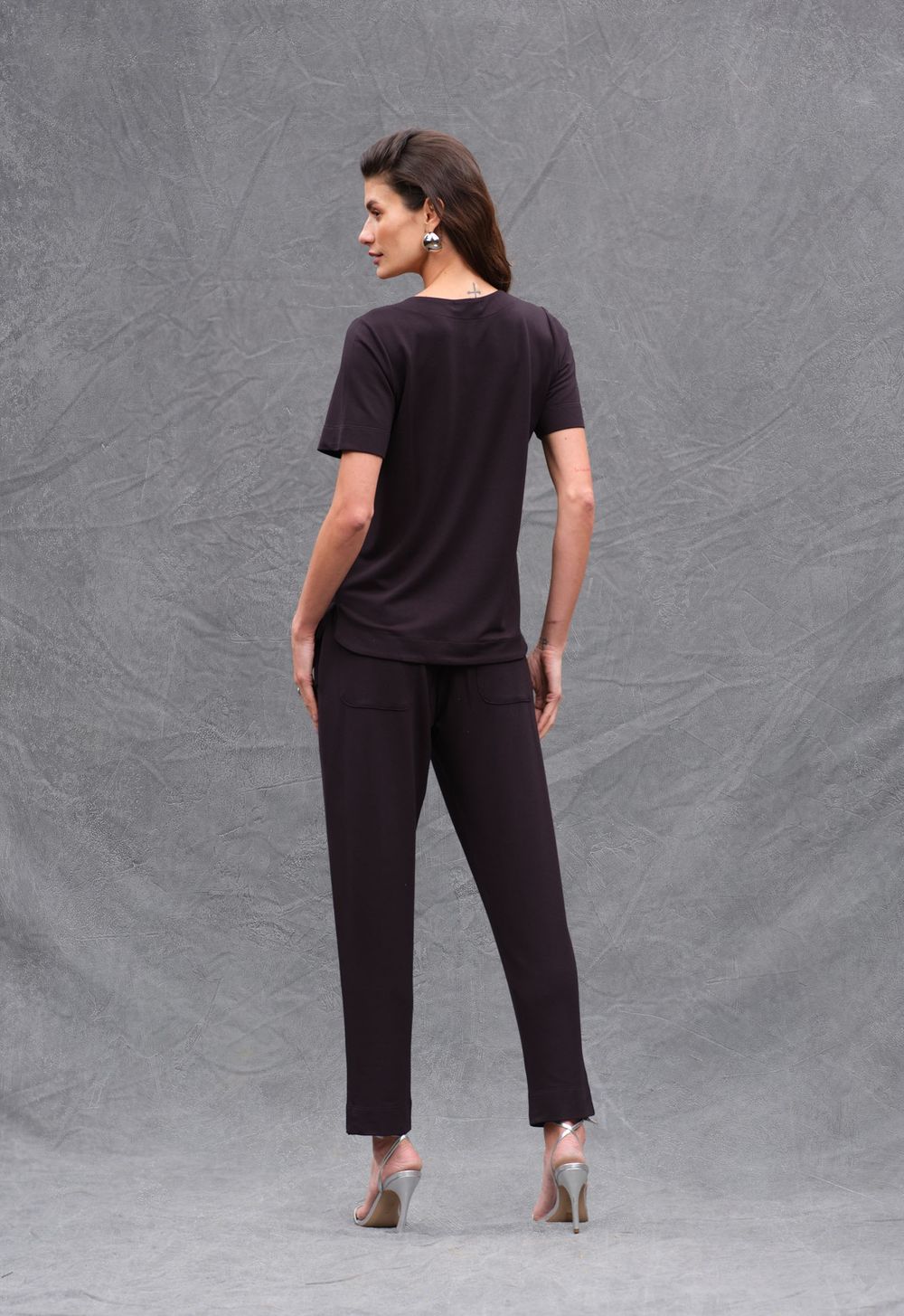 Conjunto Moletinho Preto Selena
