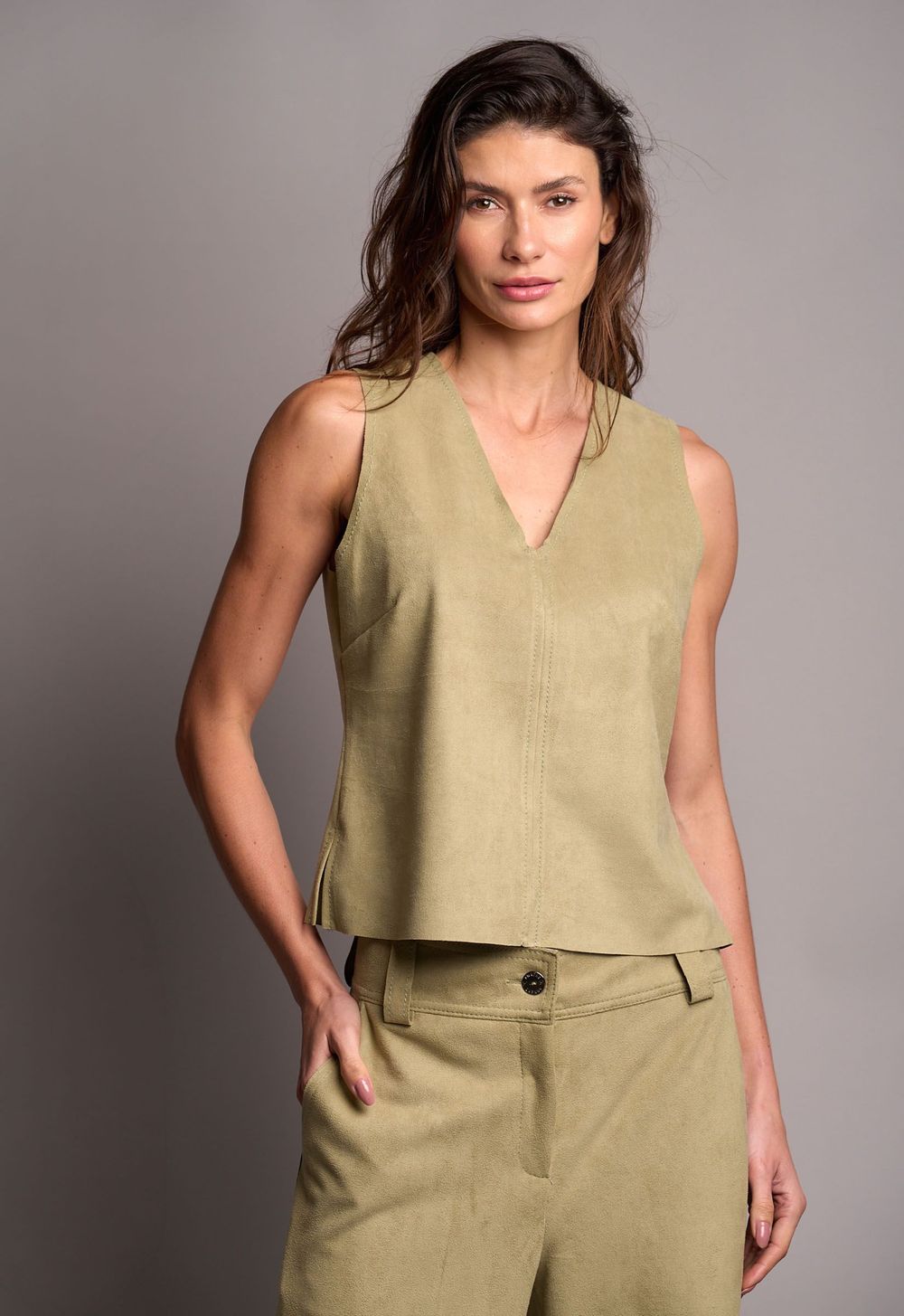 Regata Suede Verde Alice