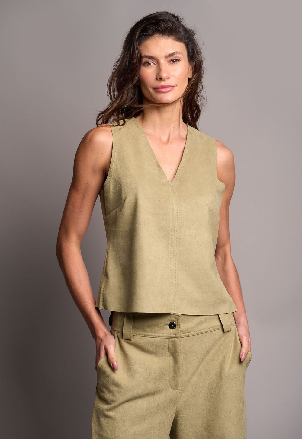 Regata Suede Verde Alice