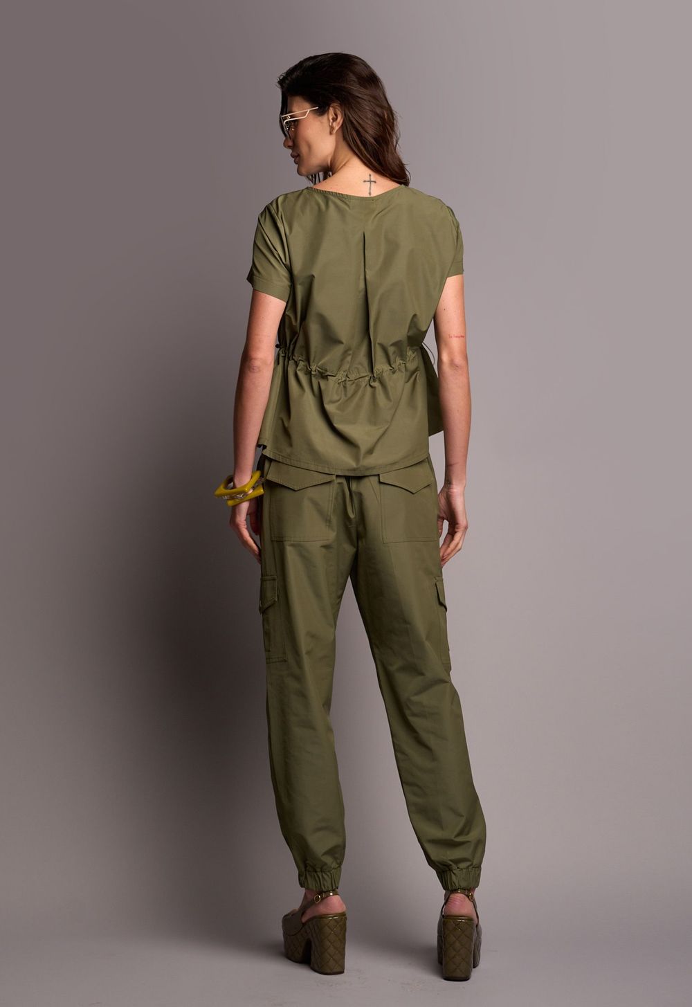 Blusa Tecido Tecnológico Verde Marta