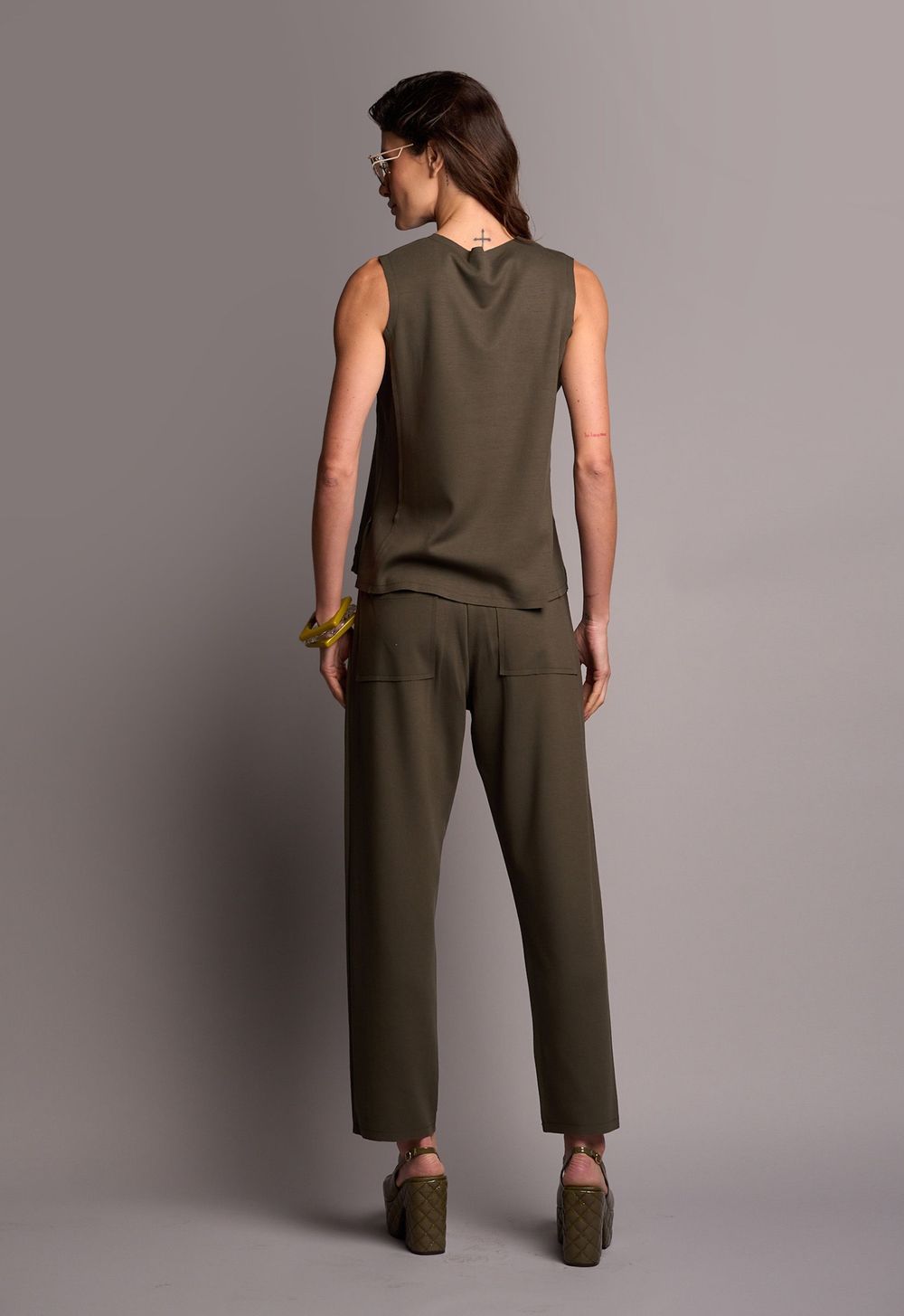 Conjunto Corte a Fio Militar Laura