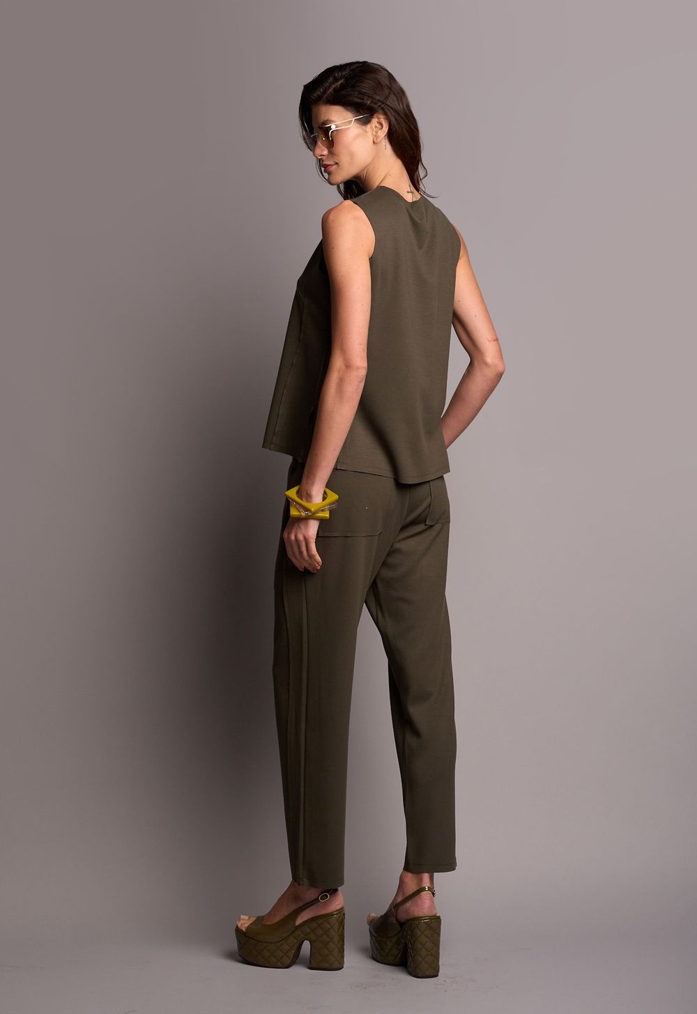 Conjunto Corte a Fio Militar Laura