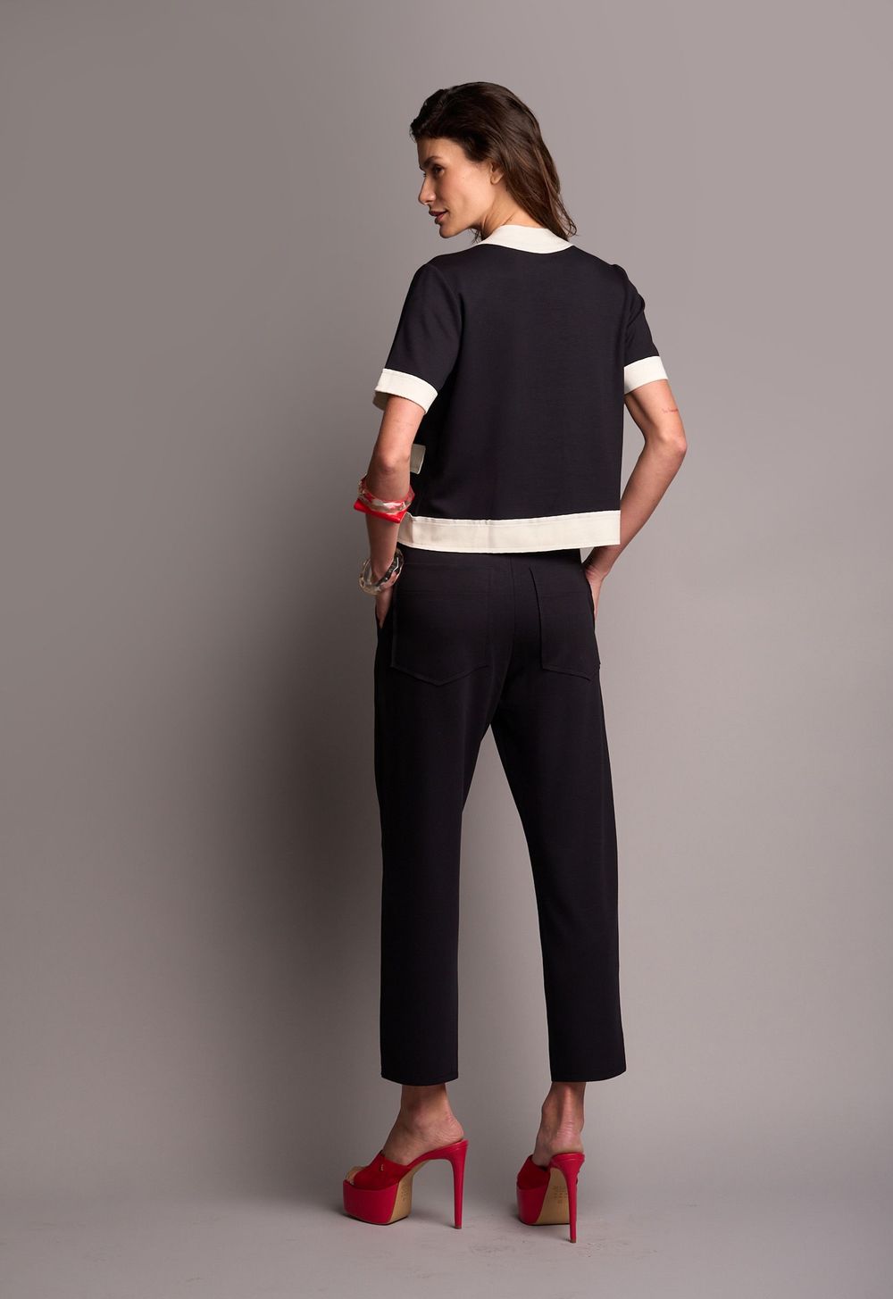Conjunto Malha Preto Marilia