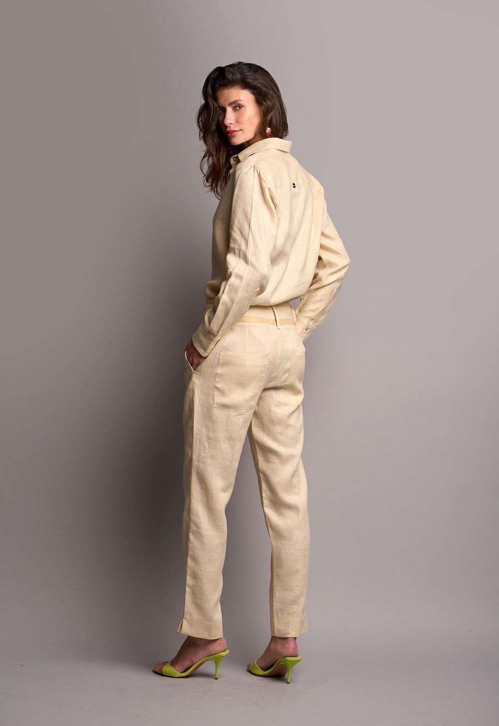 Calça Alfaiataria Linho Helena