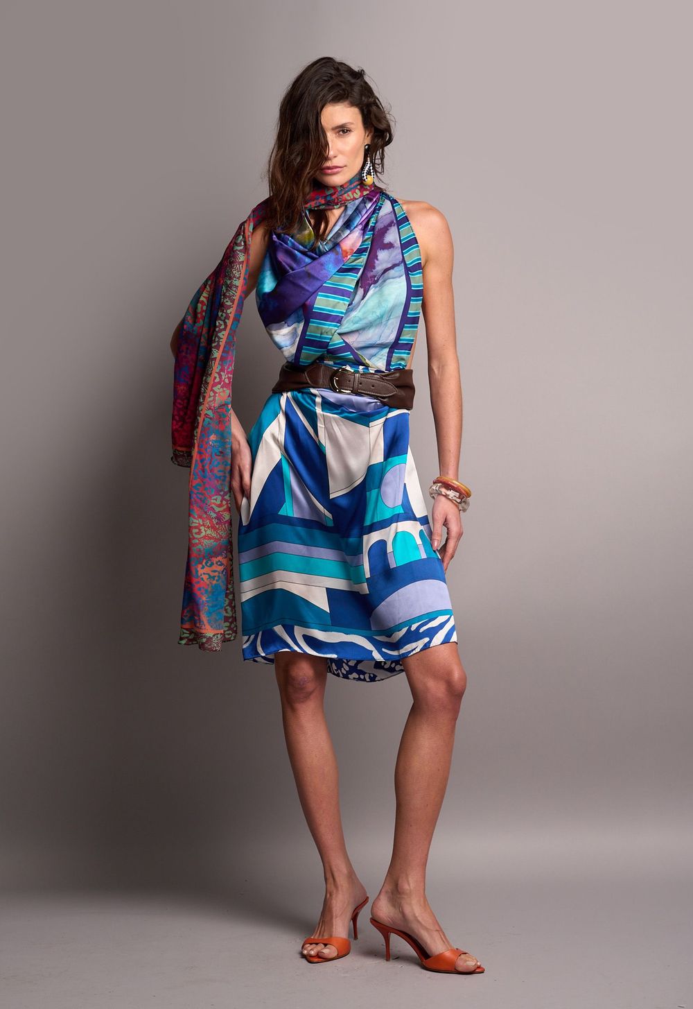Echarpe Mousseline de Seda Selvaggio CB - ScarfMe