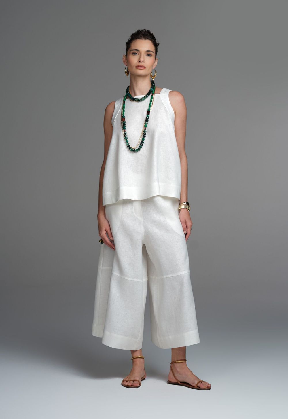 Regata Linho Off White Ully
