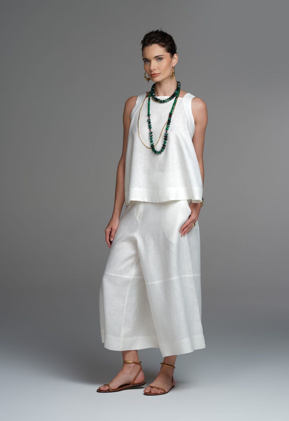 Regata Linho Off White Ully