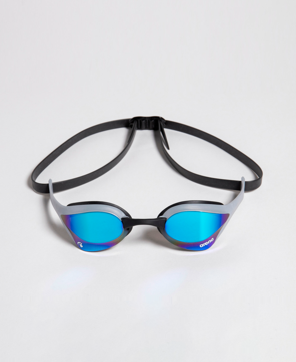 Arena Oculos Cobra Core Mirror Lente Espelhada Azul, Branco