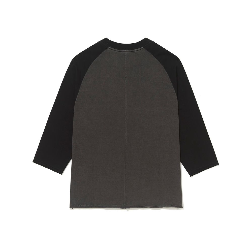 Camiseta Raglan 3/4 Grafite Estonada
