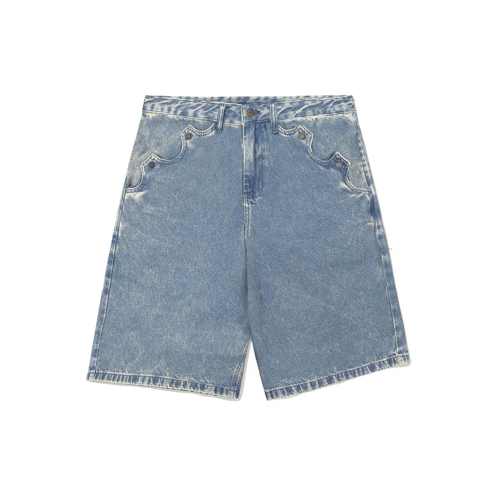 Bermuda Jeans Clássica Azul