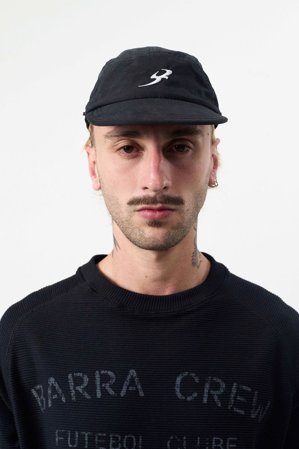 Boné Five Panel Leve Preto