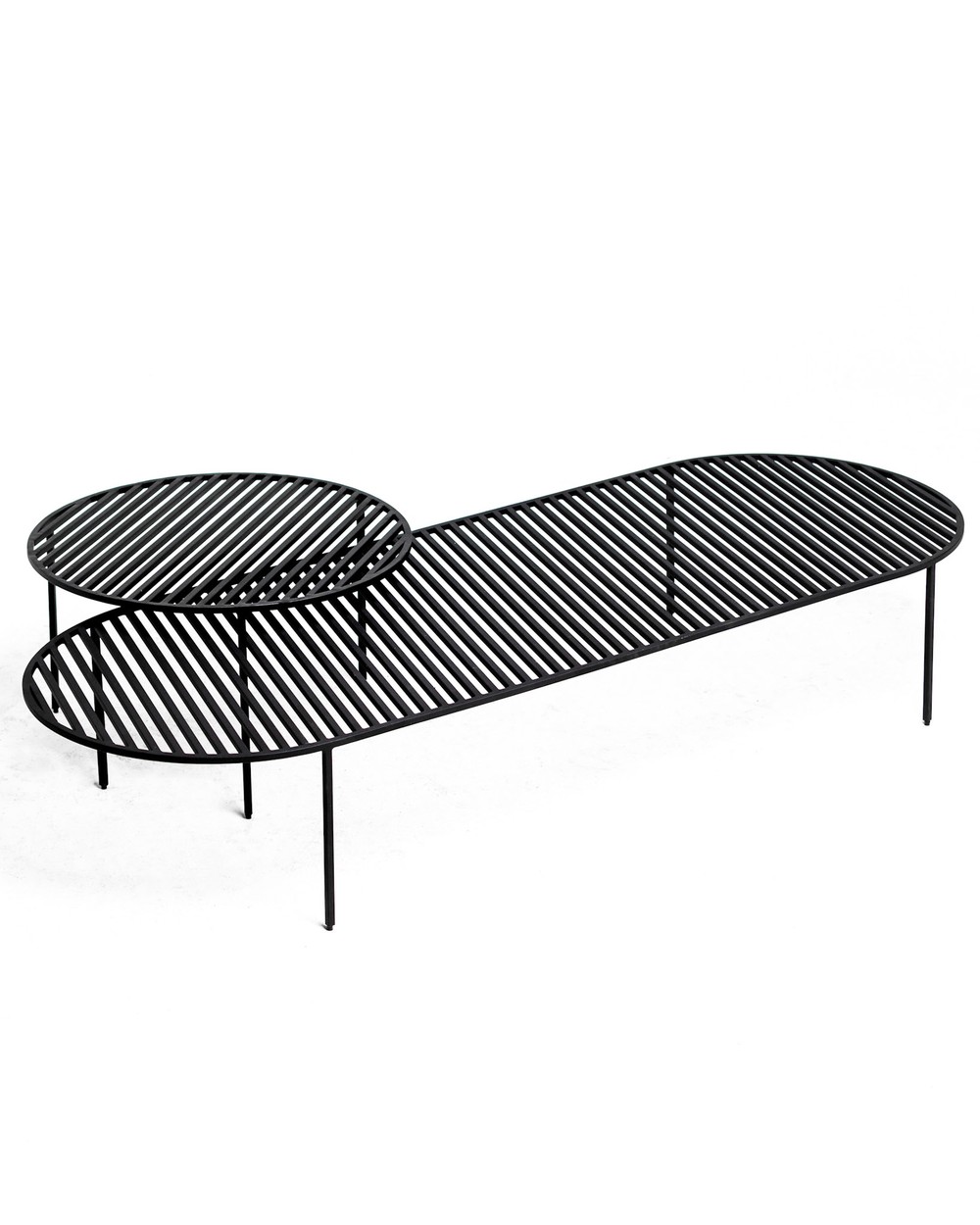 MESA  BISCO + GRELHA P com BANDEJA de 40 cm