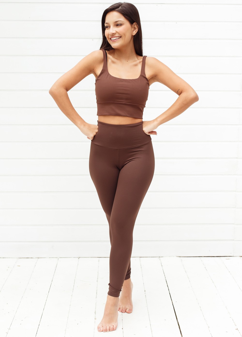 LEGGING DE CÓS ALTO BRUNA