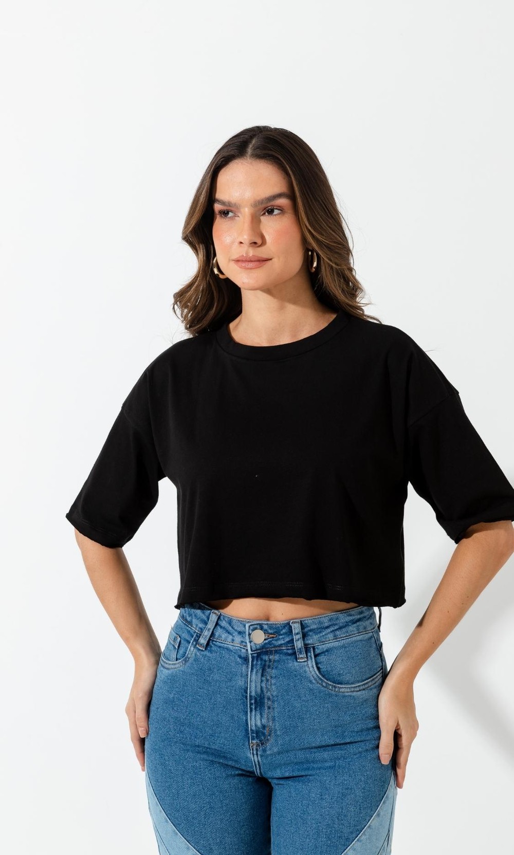 T-shirt Agnes - Preto