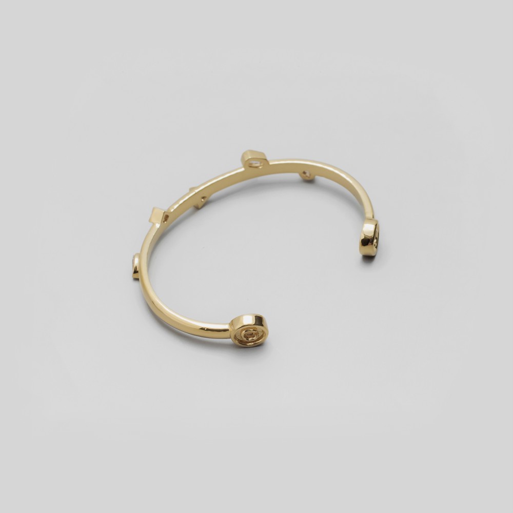 Bracelete Mess Design - Banho Ouro 18k 