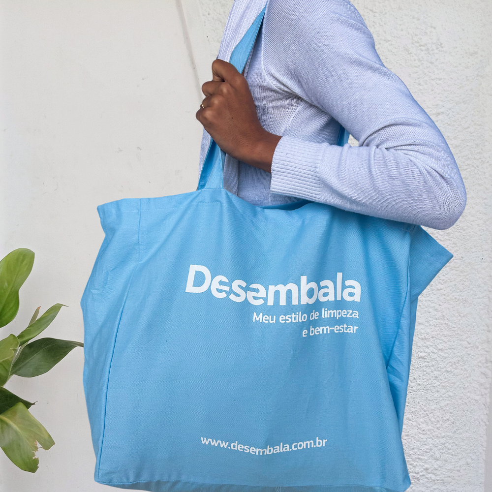 Ecobag Desembala Azul