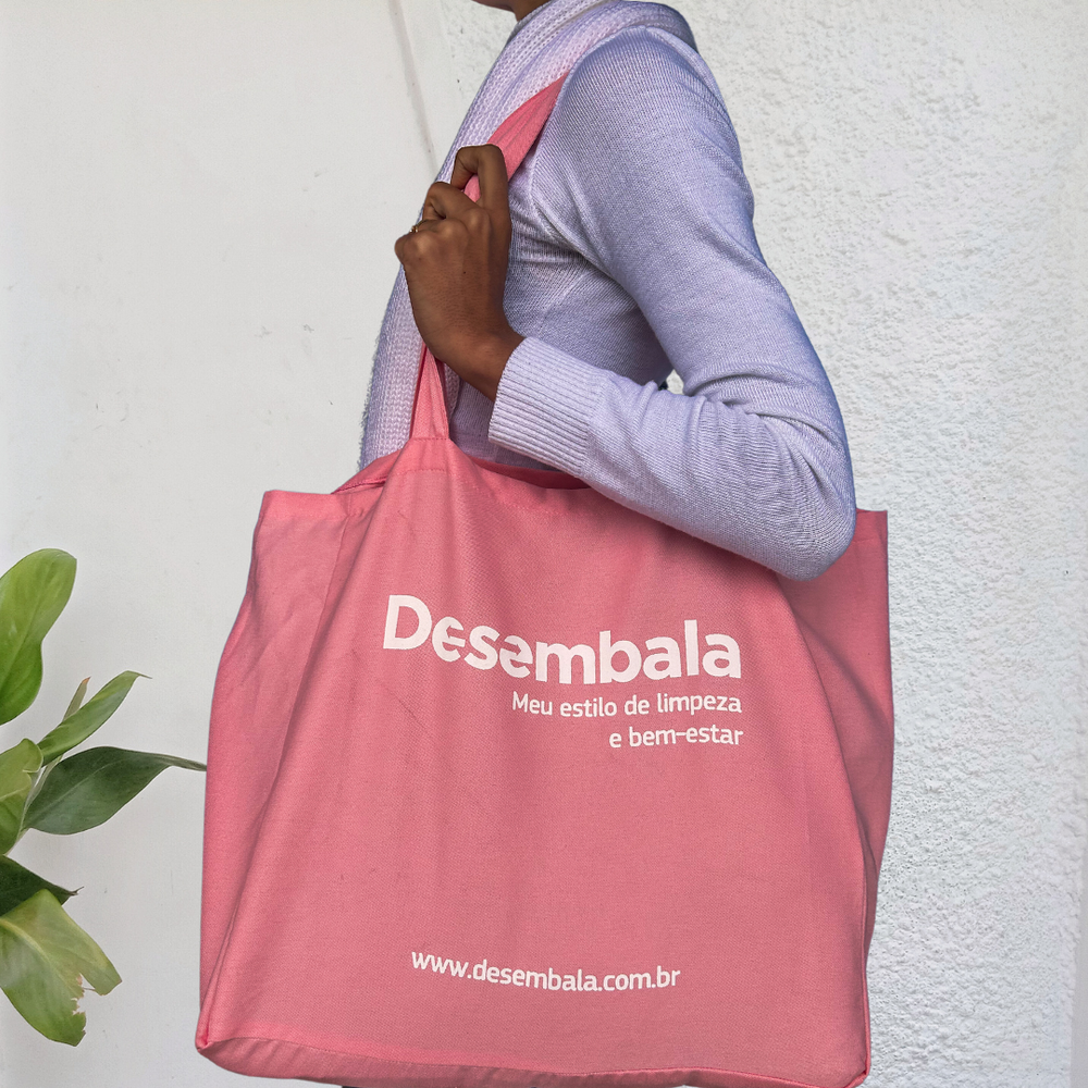 Ecobag Desembala Rosa