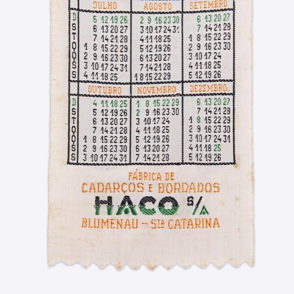Calendario Haco 1959
