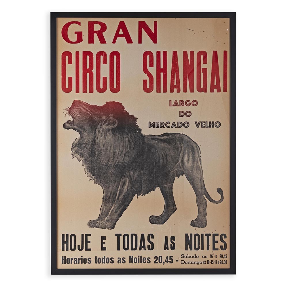 Pôster Gran Circo Shangai