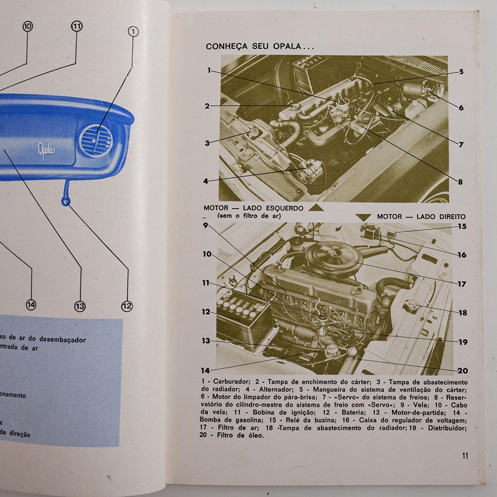 Manual Opala 1974