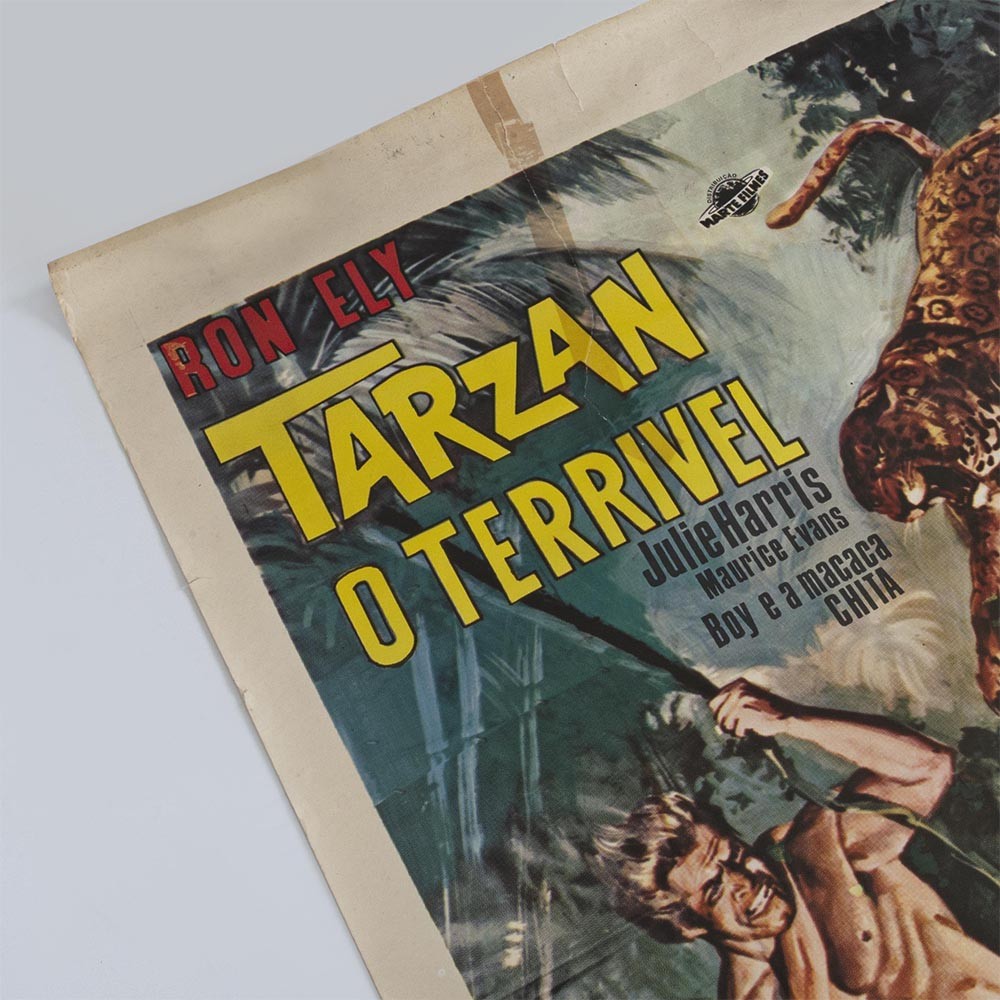Poster Tarzan - O terrível 