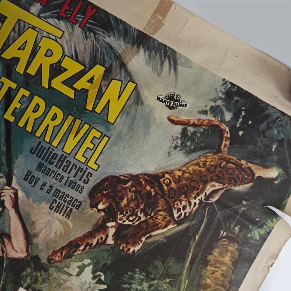 Poster Tarzan - O terrível 