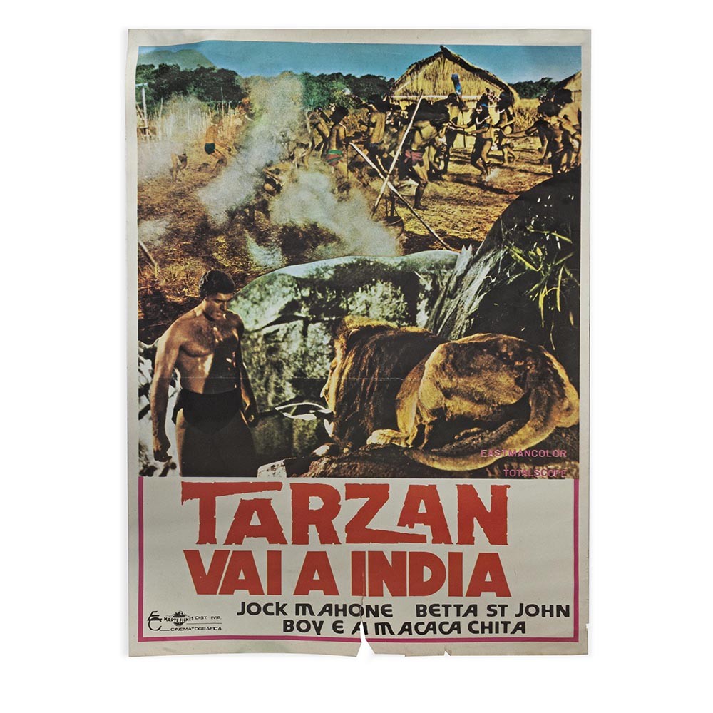 Pôster Tarzan Vai a Índia 