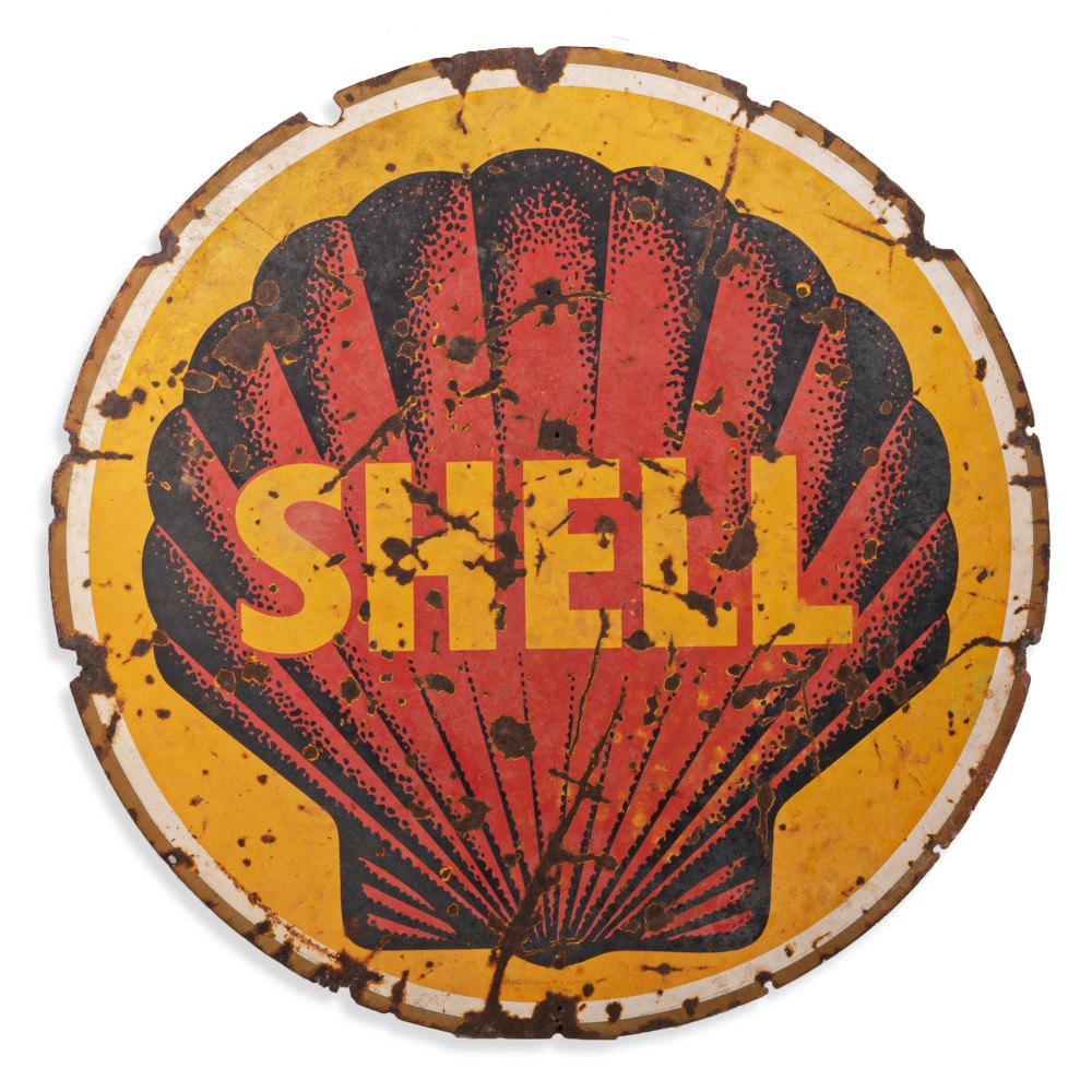 Placa Shell 1950