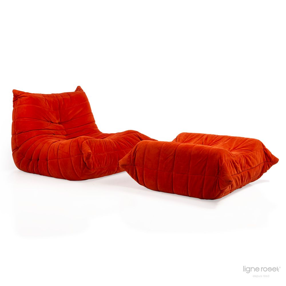 Poltrona + Banqueta Togo 