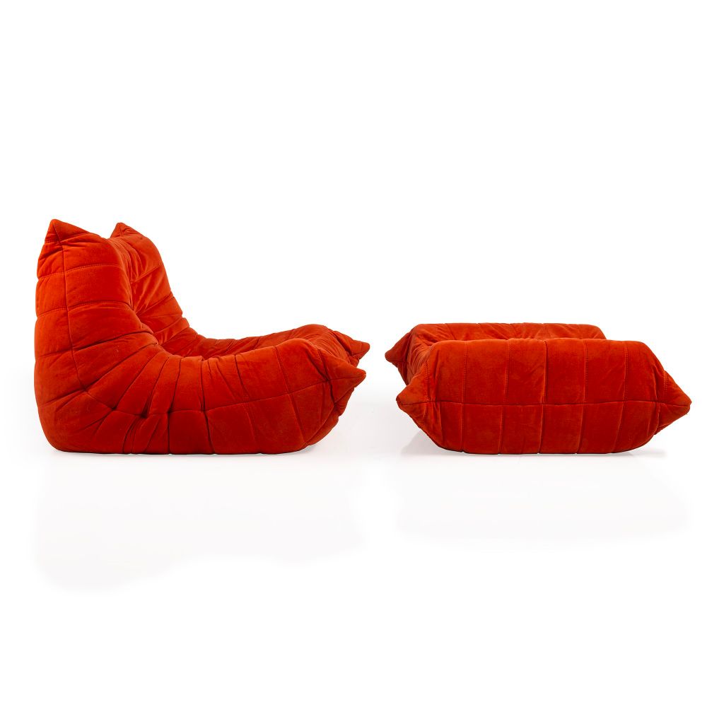 Poltrona + Banqueta Togo 
