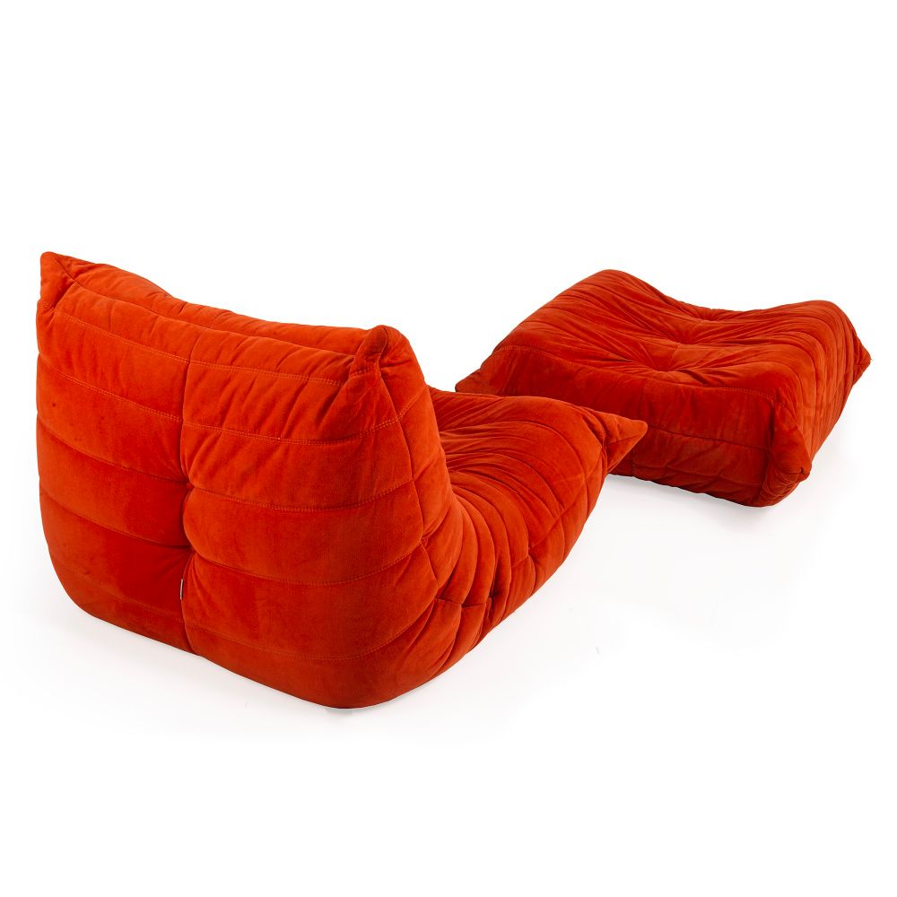 Poltrona + Banqueta Togo 