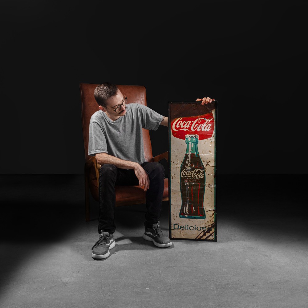 Placa  Coca Cola