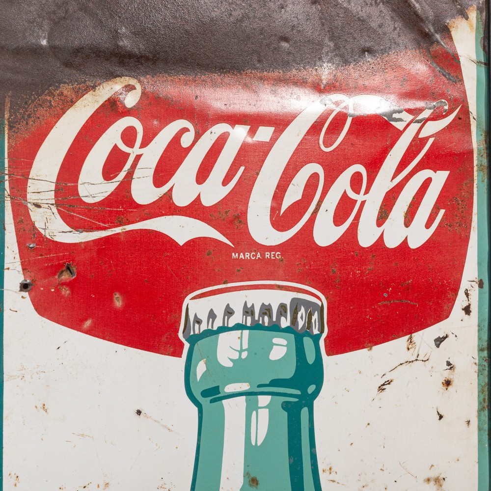 Placa  Coca Cola