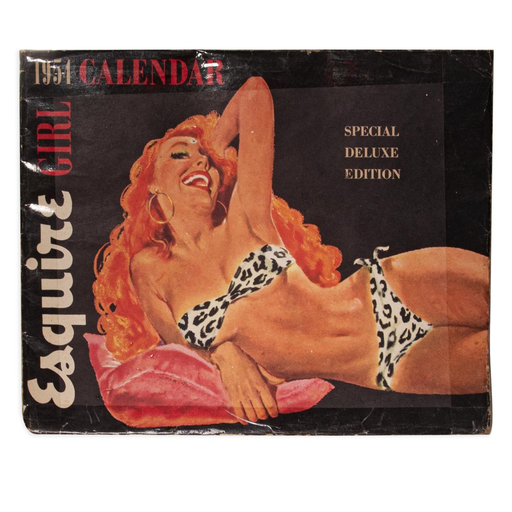 Calendário Esquire 1954