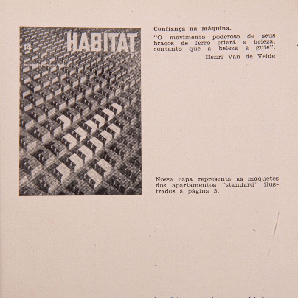 Revista Habitat 1954