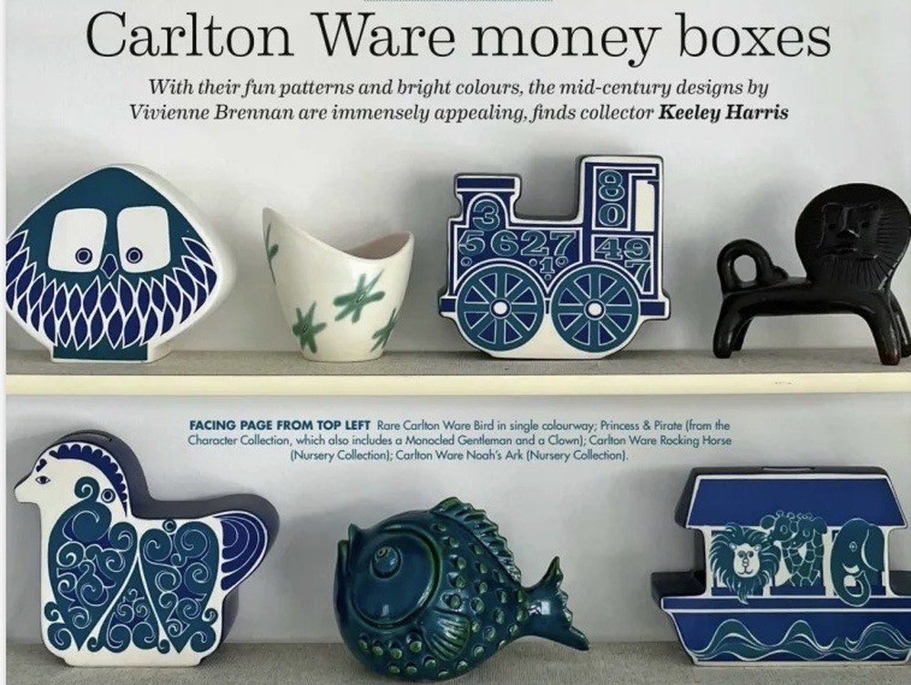 Cofre Train  Carlton Ware